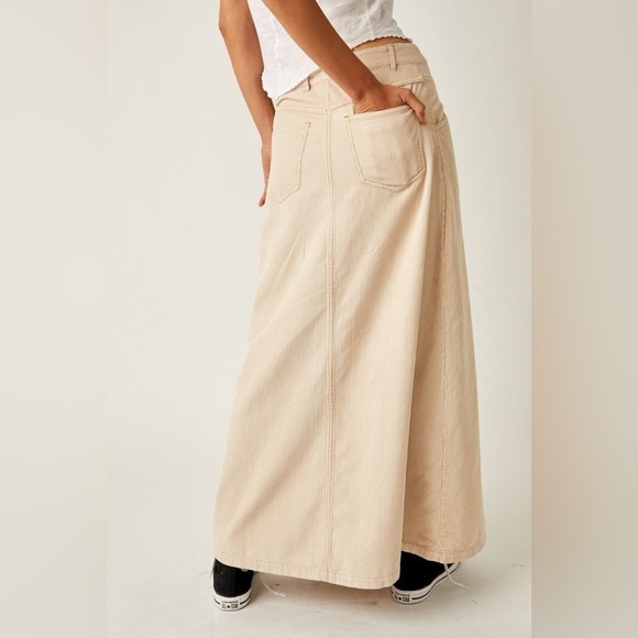 NWT Free People Come As You‎ Are Corduroy Skirt - Picture 2 of 3